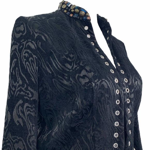 Vintage Alberto Makali Velvet Jacket - Picture 2 of 8